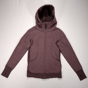 Lululemon Scuba Hoodie Full Zip Fleece Women's Size 4 Great Condition!